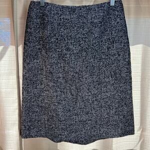 Ann Taylor‎ skirt women 10 midi wool Dark Academia Office Witchy Whimsy Gothcore